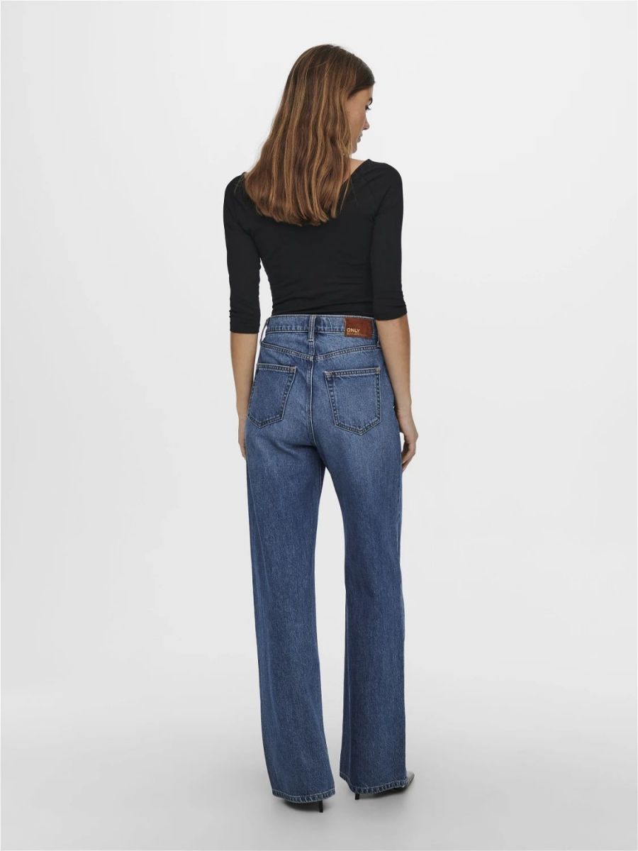 JEANS Donna ONLY 15222046 HOPE L.34 MEDIUM BLUE DENIM