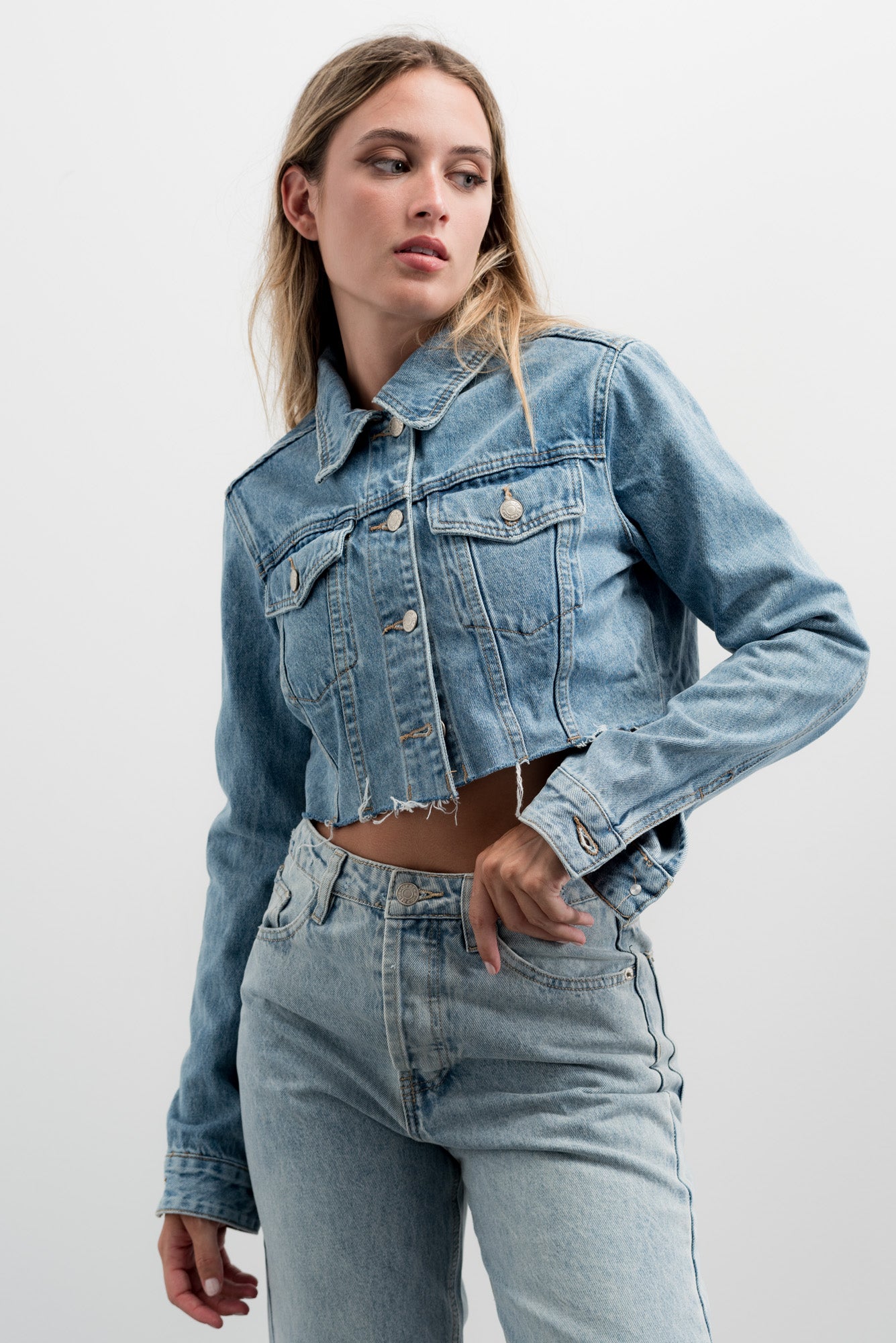 Jeans straight rotos