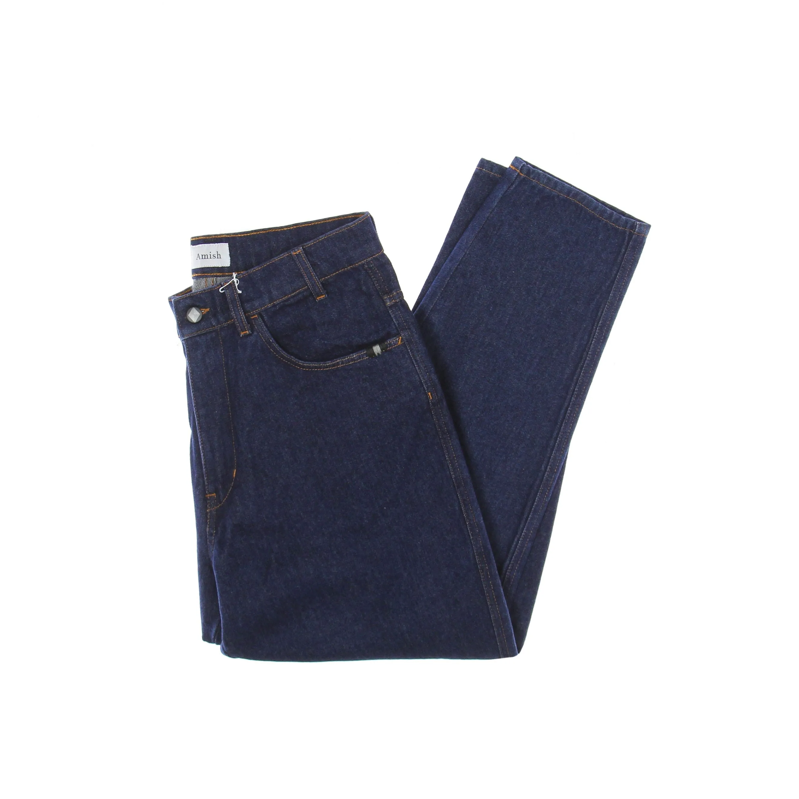 Jeans Uomo Bernie Denim Rinsed Denim