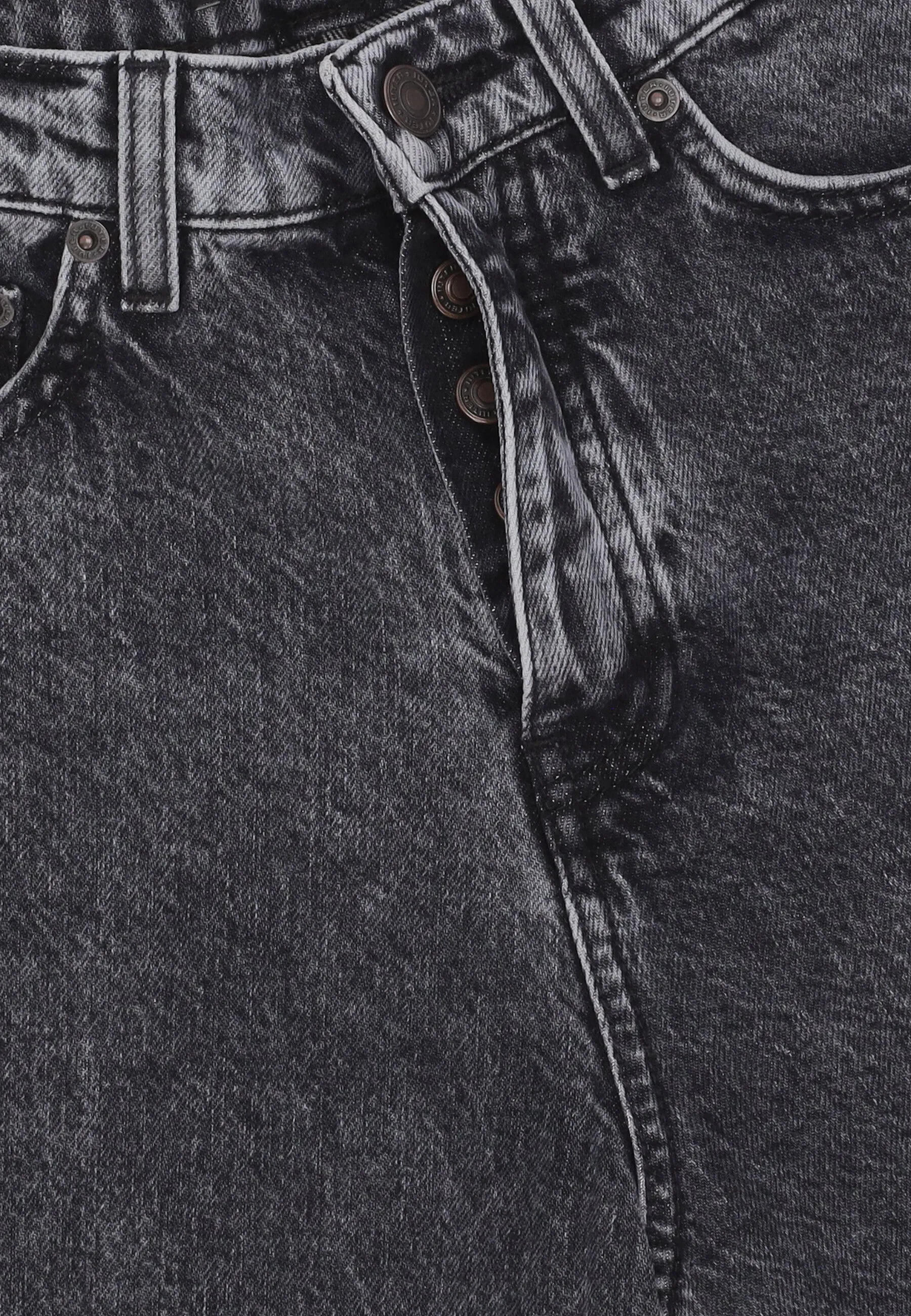 Jeans Uomo Loose Denim Pants Dark Grey