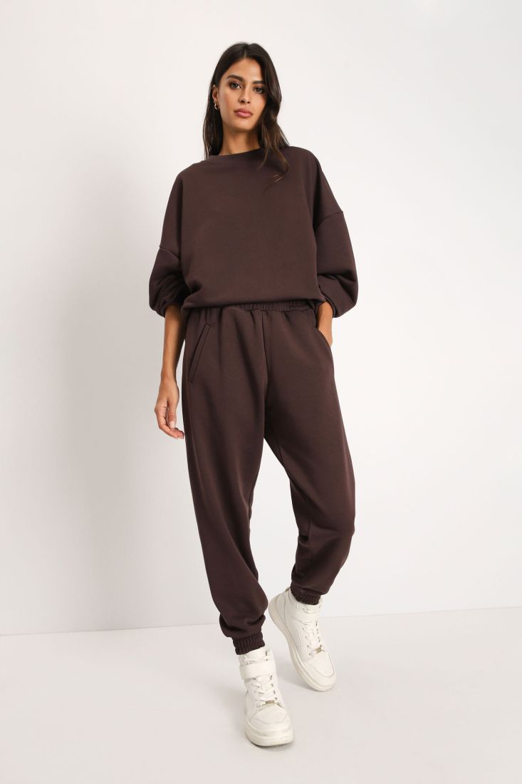 Jogger orli elasticizzati