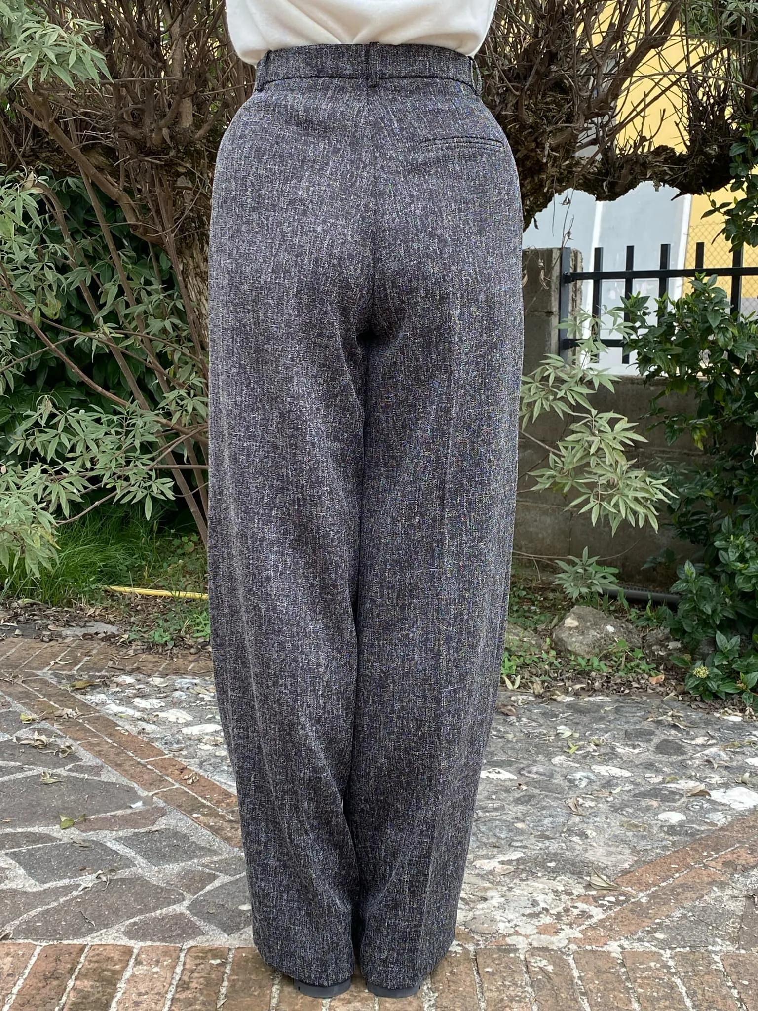 KAOS DONNA pantalone donna a palazzo doppia pinces QI1CO062