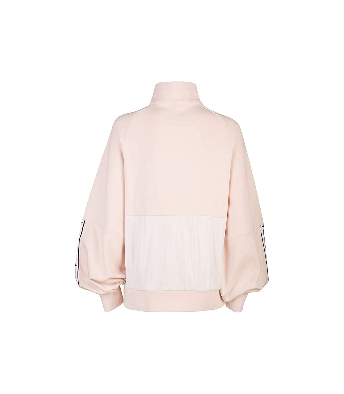 Kappa Donna Felpa Collo Alto E Mezza Zip
