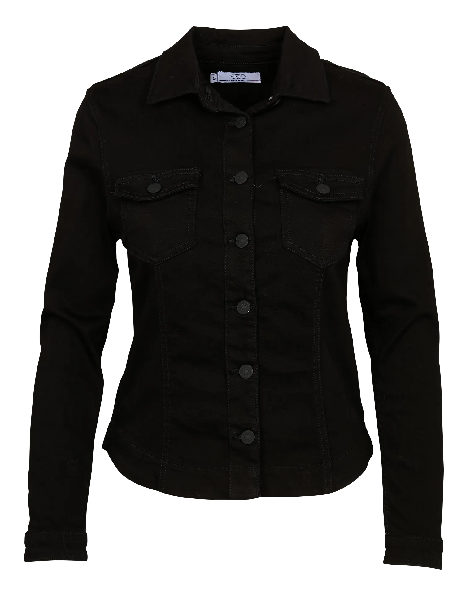  LE TEMPS DES CERISES   LILLY - Giacca in denim | Nero