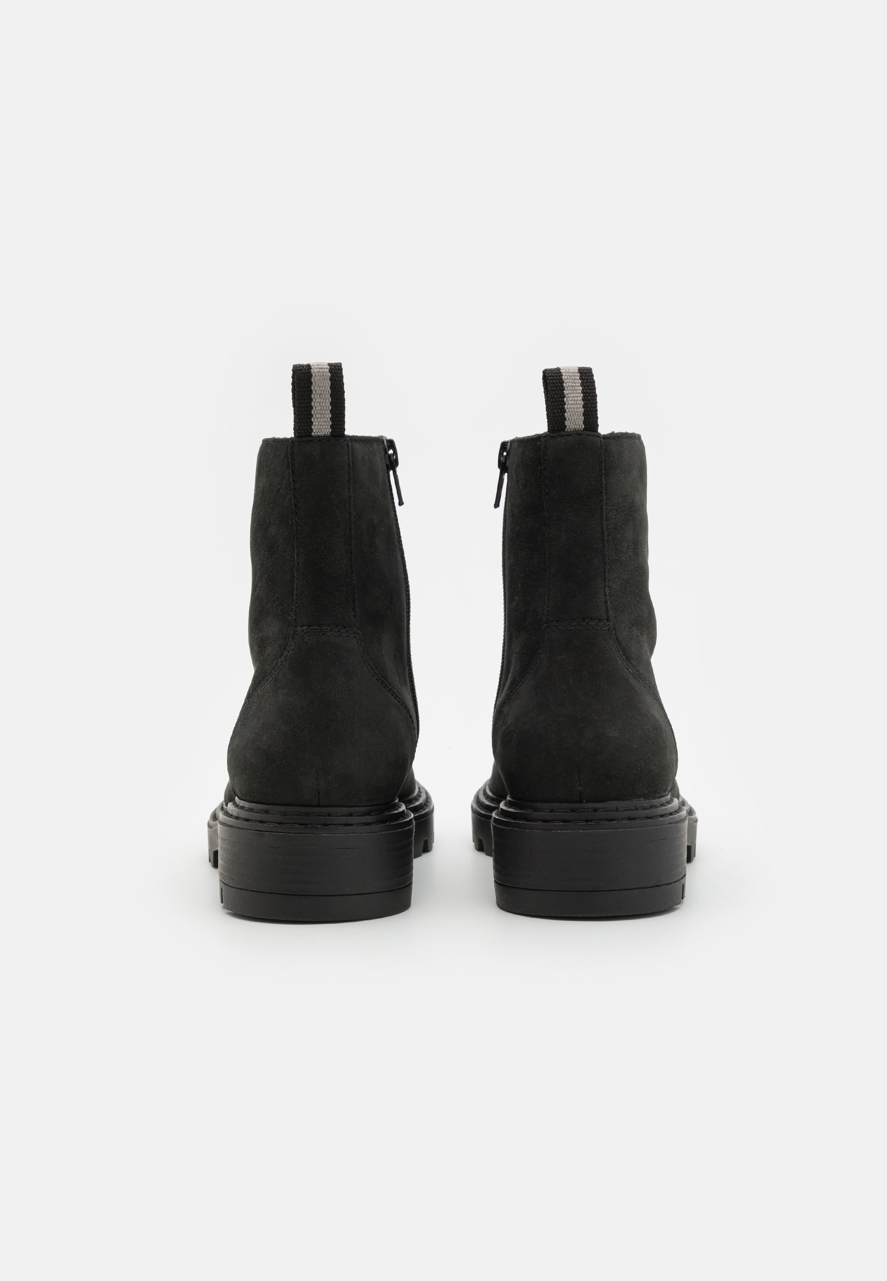 LEATHER - Stivaletti stringati