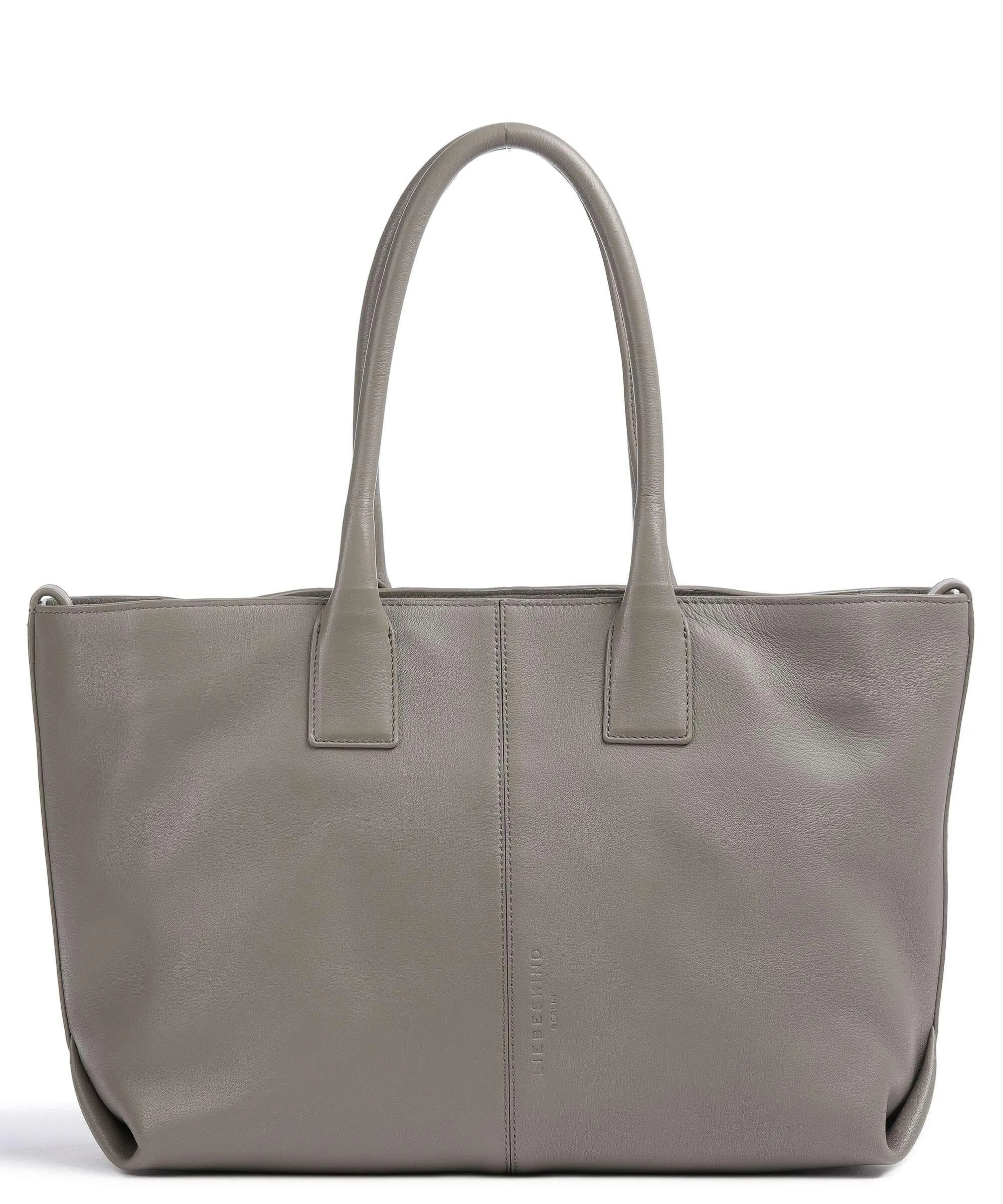  Liebeskind Chelsea Kodiaq Sheep M Borsa shopper pelle a grana fine grigio  