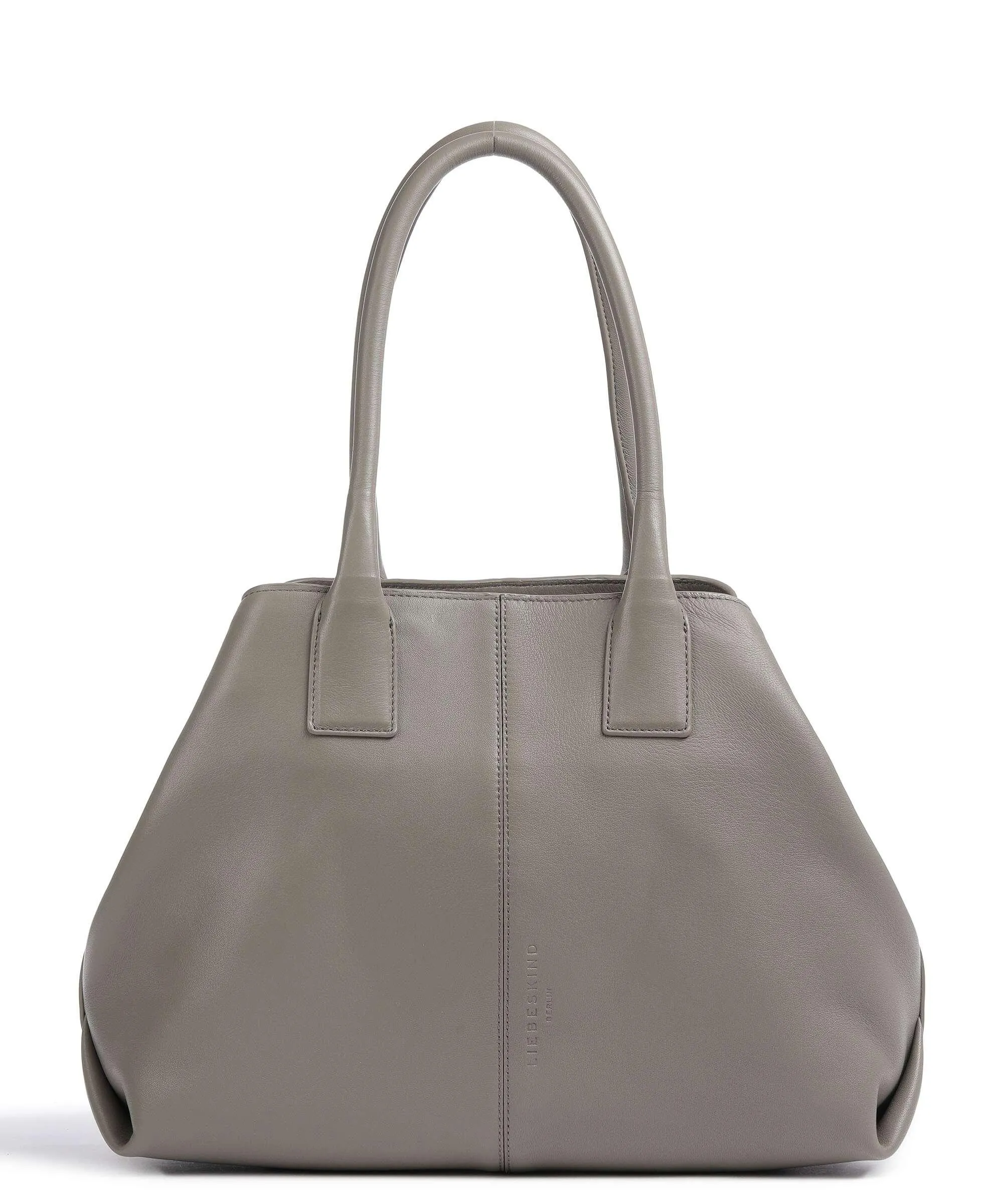  Liebeskind Chelsea Kodiaq Sheep M Borsa shopper pelle a grana fine grigio  
