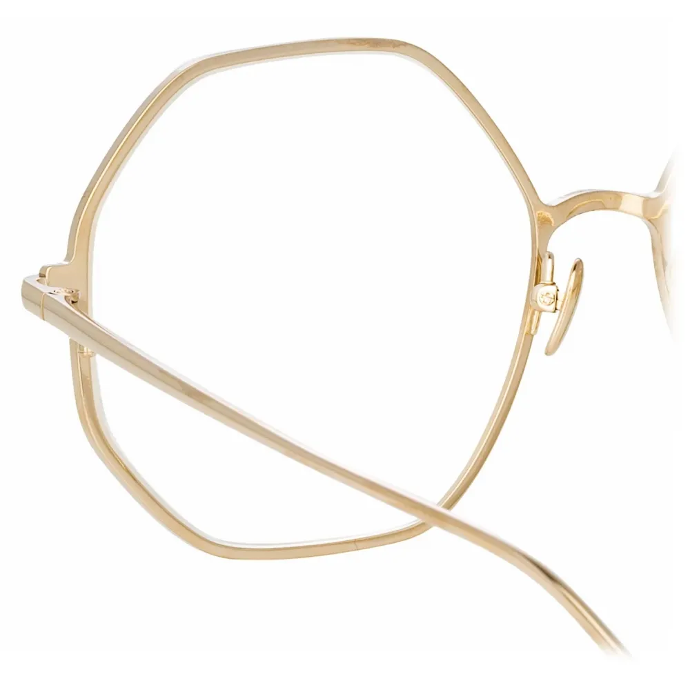Linda Farrow - Occhiali da Vista Leif Oversized in Oro Chiaro Crema - LFL1148C8OPT - Linda Farrow Eyewear