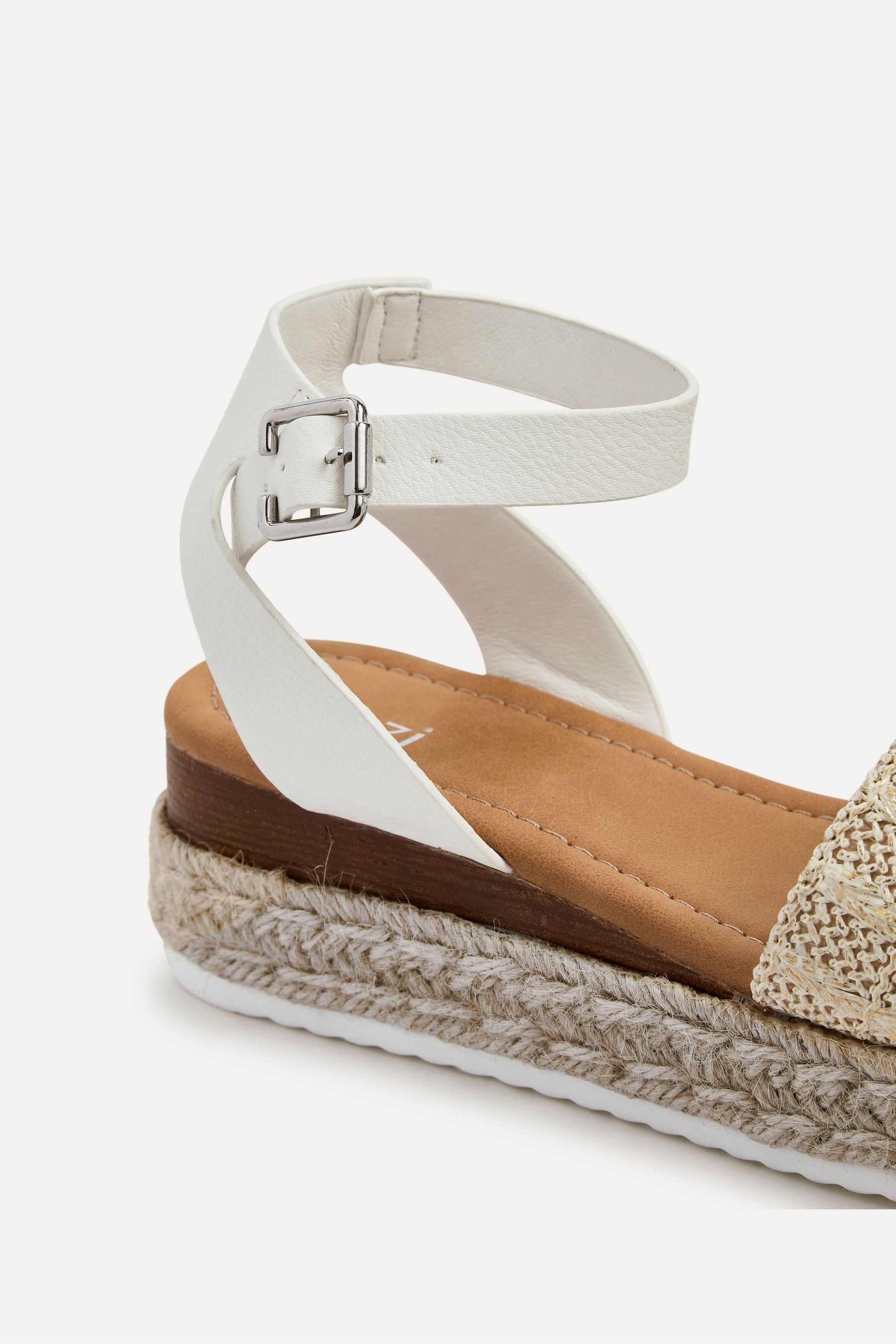 Linzi Anya - Zeppe in due parti ispirate alle espadrillas con plateau