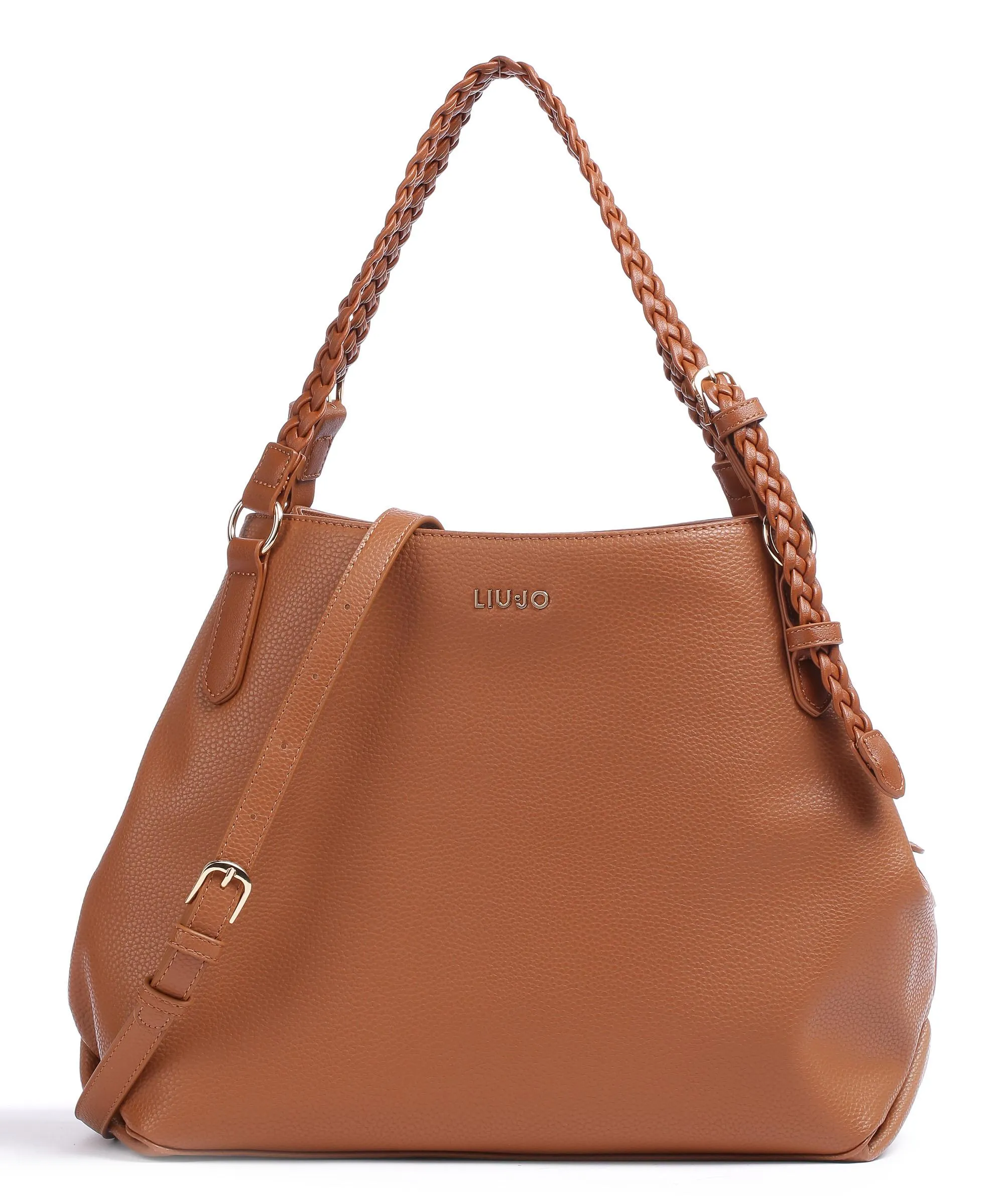  Liu Jo Campanula Borsa hobo pelle sintetica marrone  