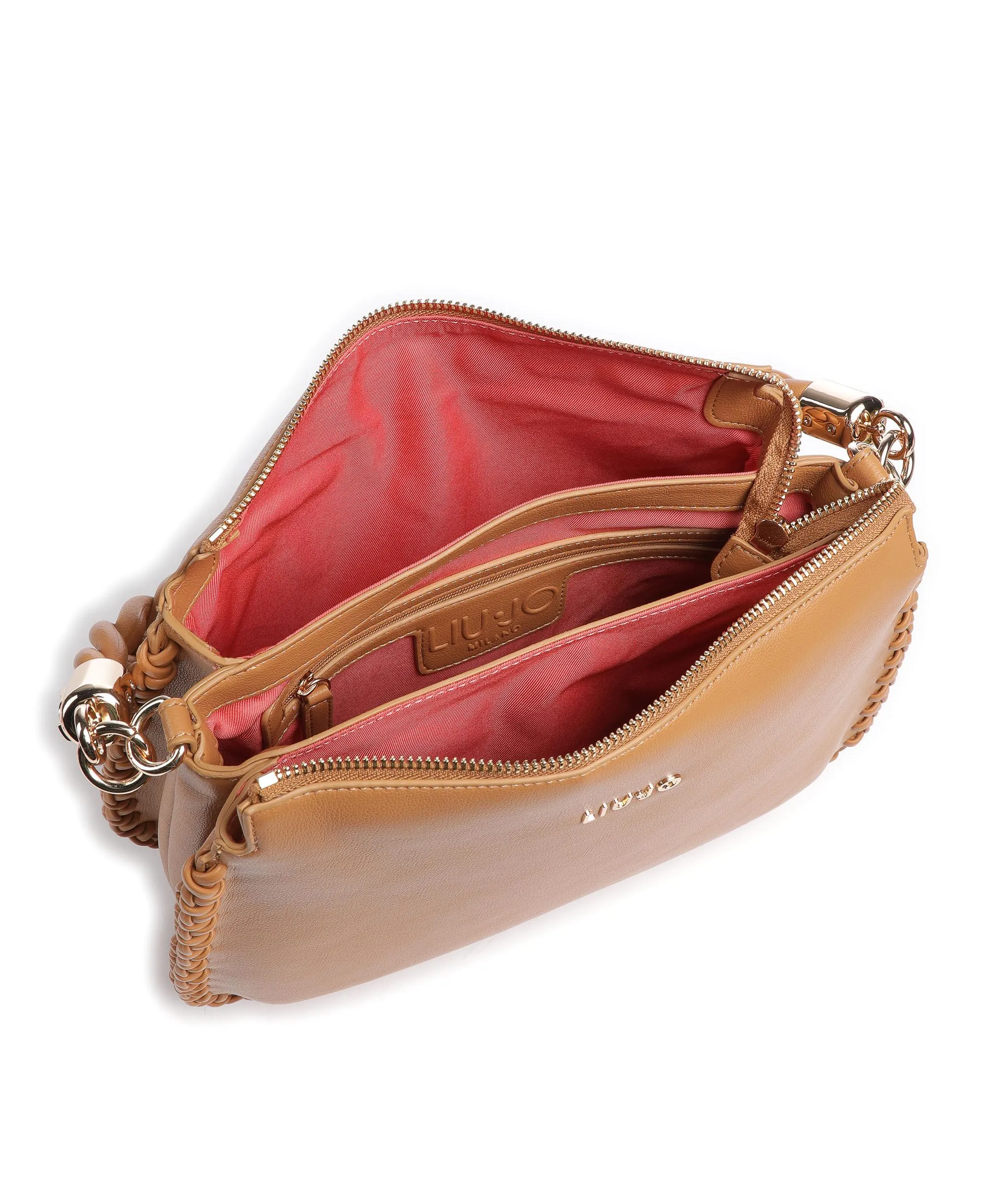  Liu Jo Franklinia Borsa hobo pelle sintetica marrone chiaro  