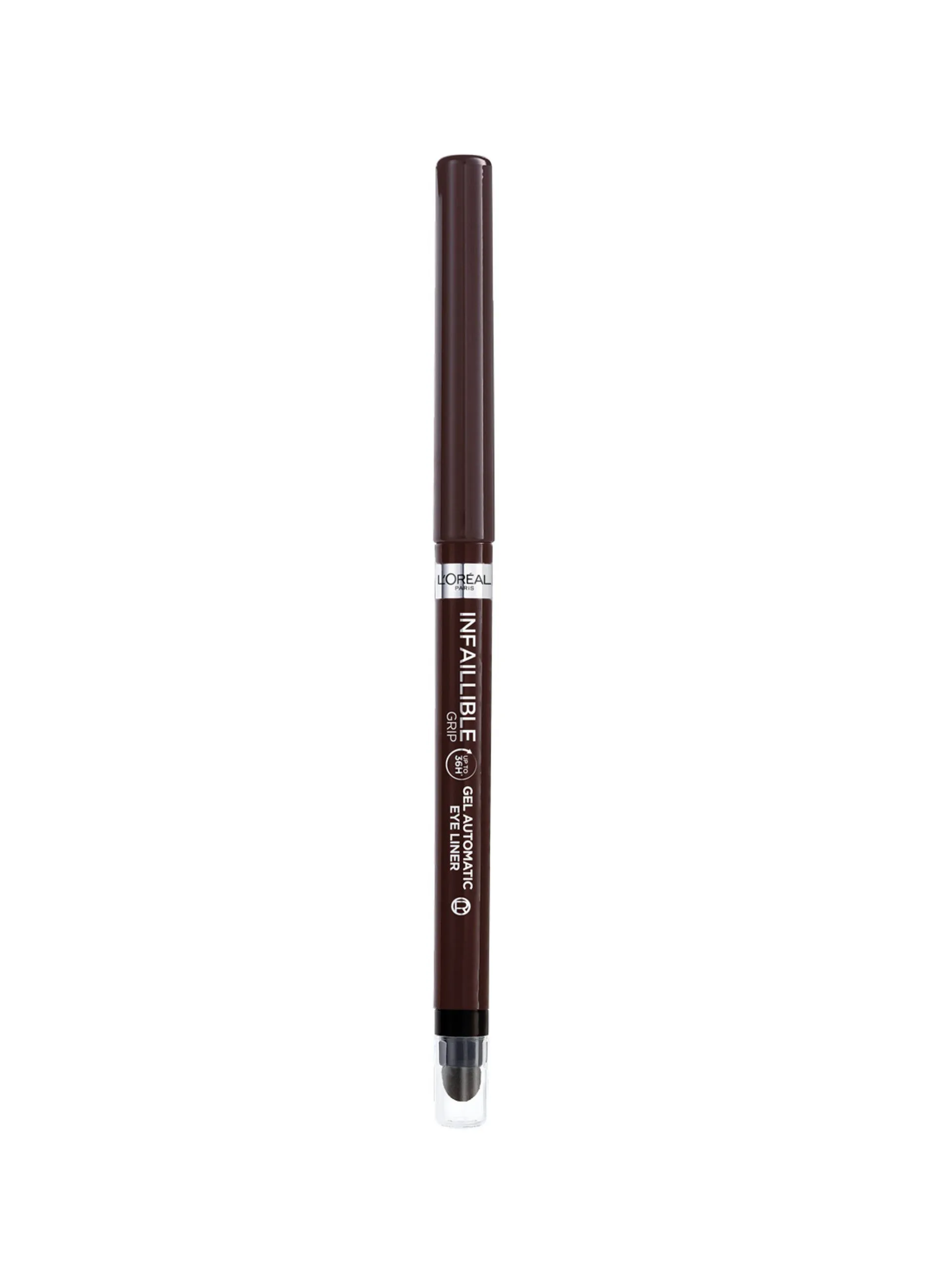 L'OREAL  L'Oréal Paris Matita Automatica in Gel Infaillible 36H Grip Liner, Tratto Sfumabile a Lunga Tenuta, Waterproof, Formula