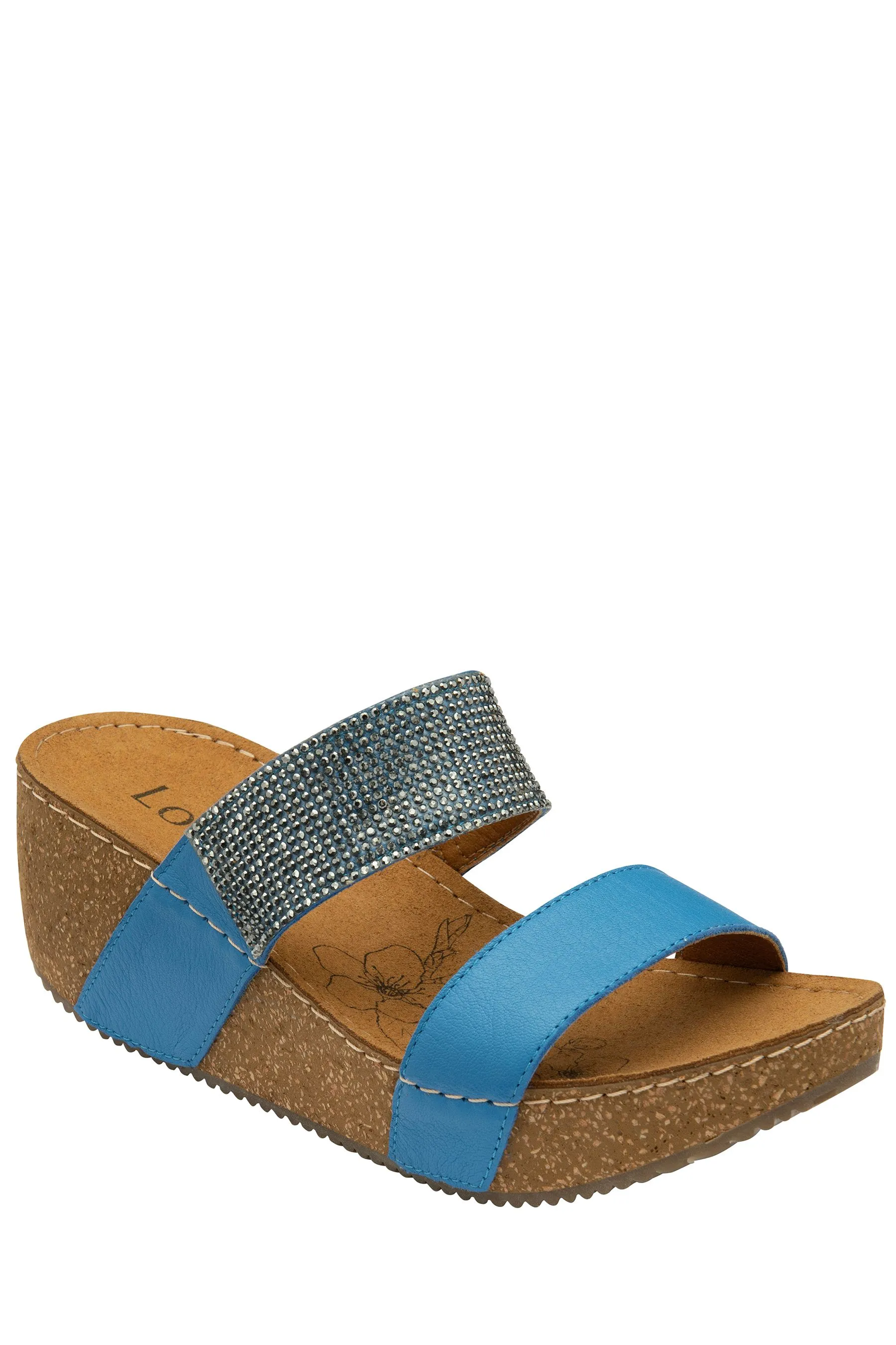 Lotus - Sandali a sabot con zeppa