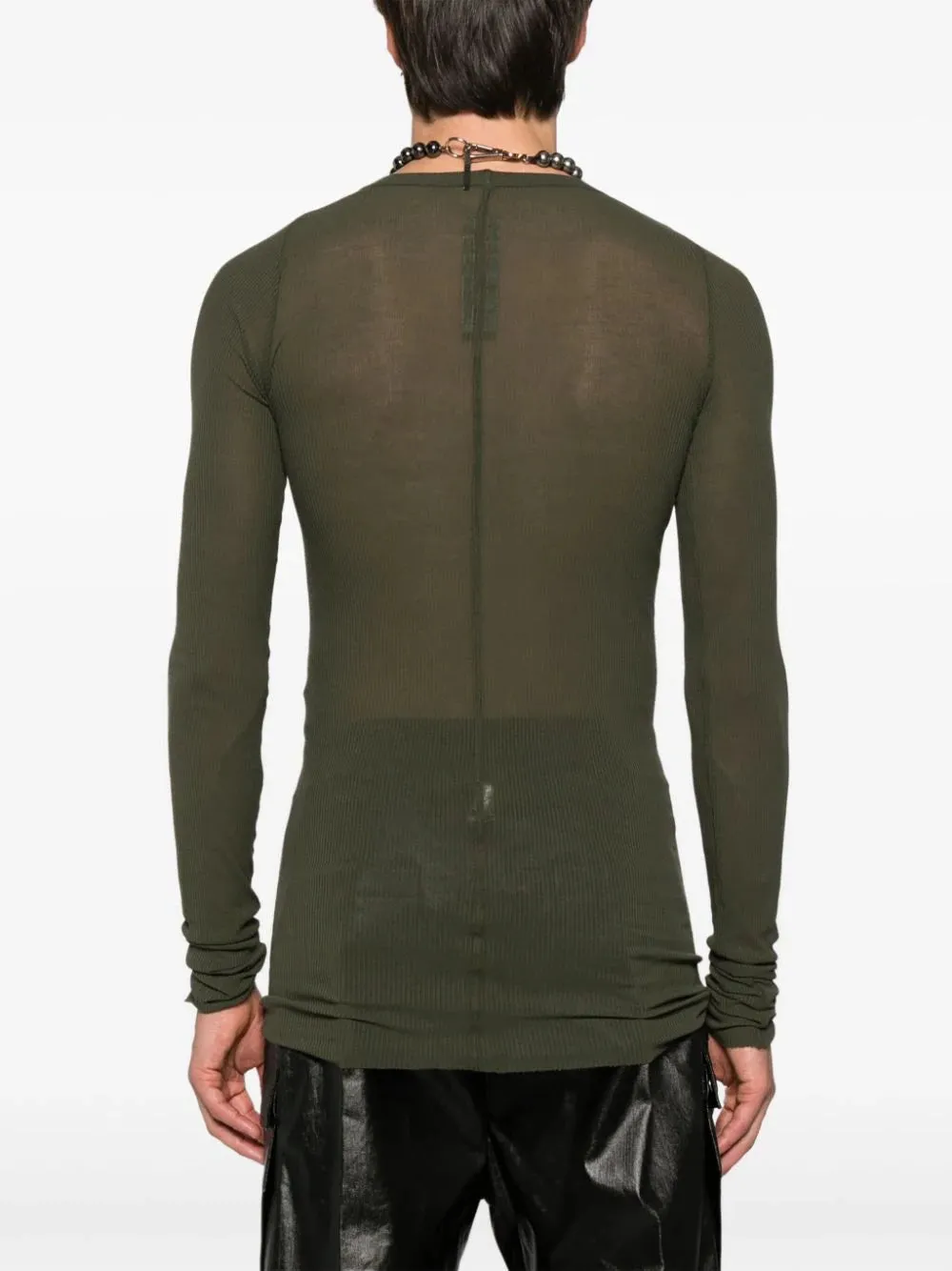 Maglietta a coste di Rick Owens