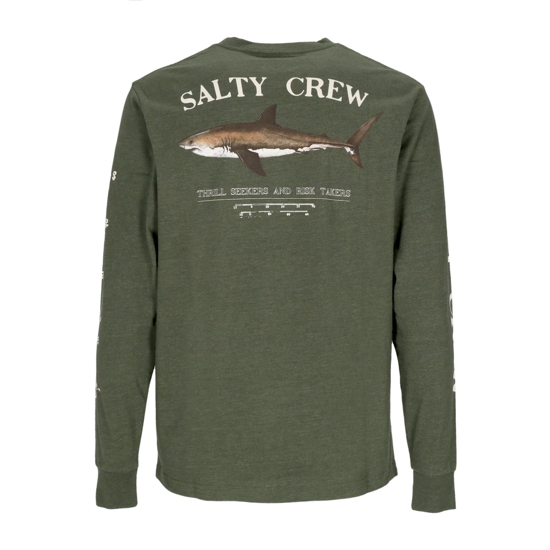Maglietta Manica Lunga Uomo Bruce L/s Tee Forest Heather