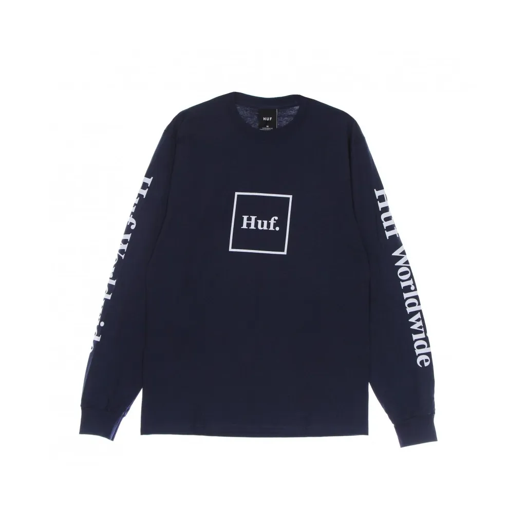 maglietta manica lunga uomo domestic l/s tee NAVY