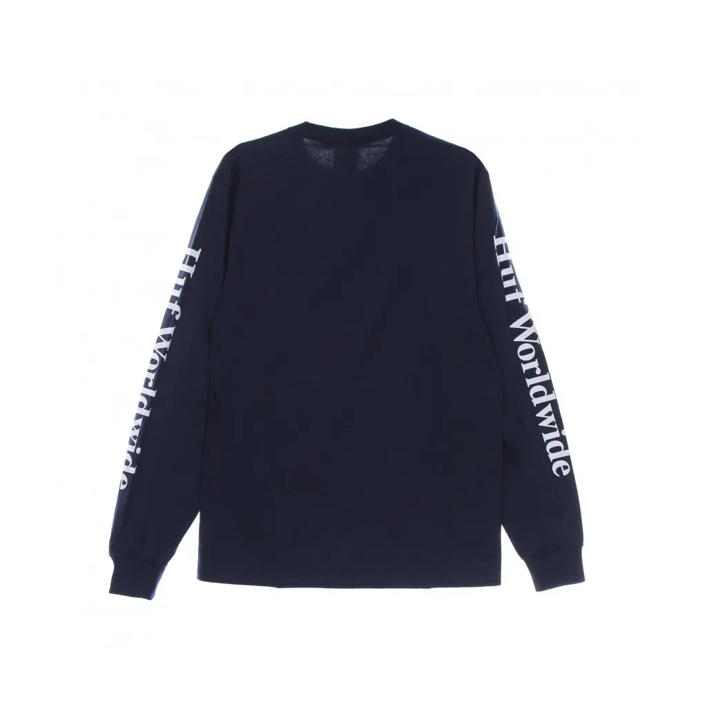 maglietta manica lunga uomo domestic l/s tee NAVY