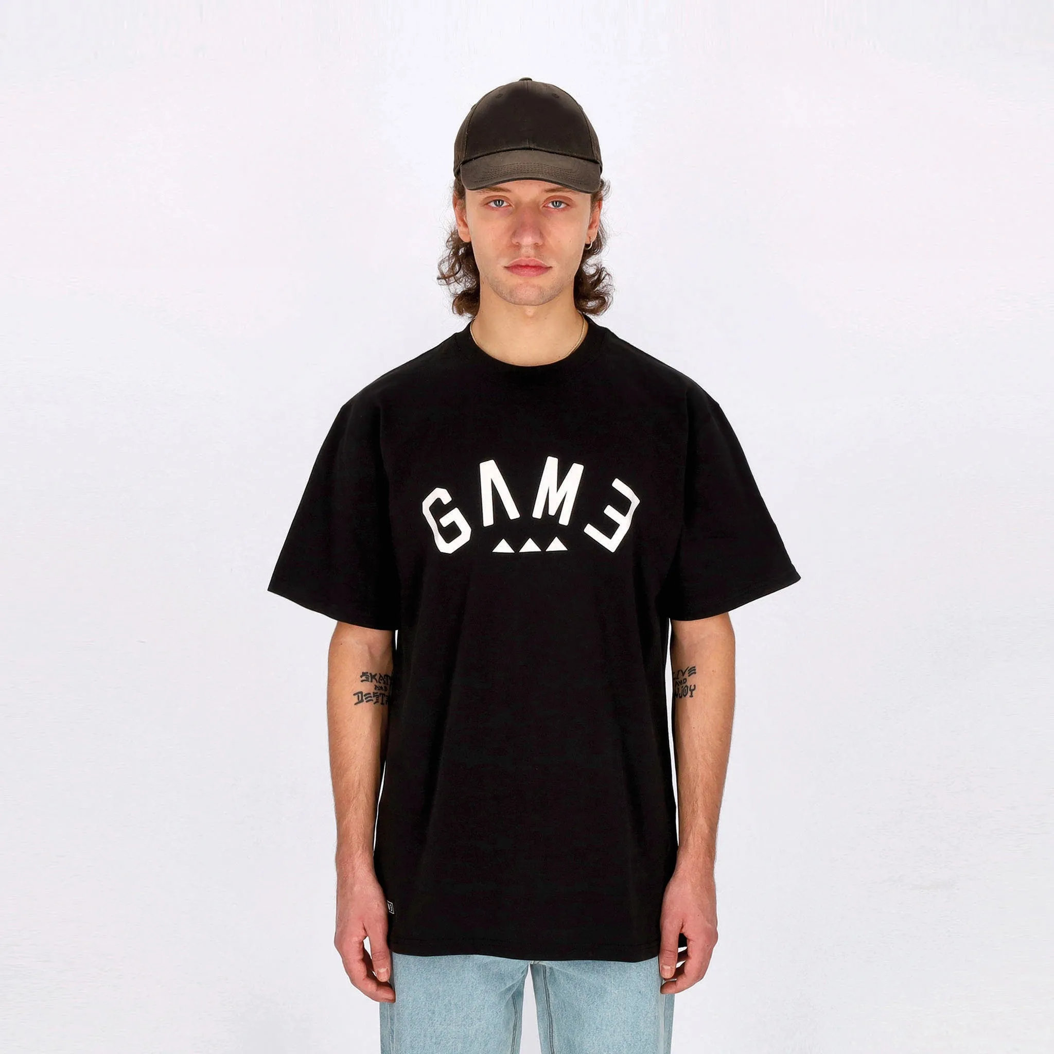 Maglietta Uomo Arch Logo Tee Jolly Black