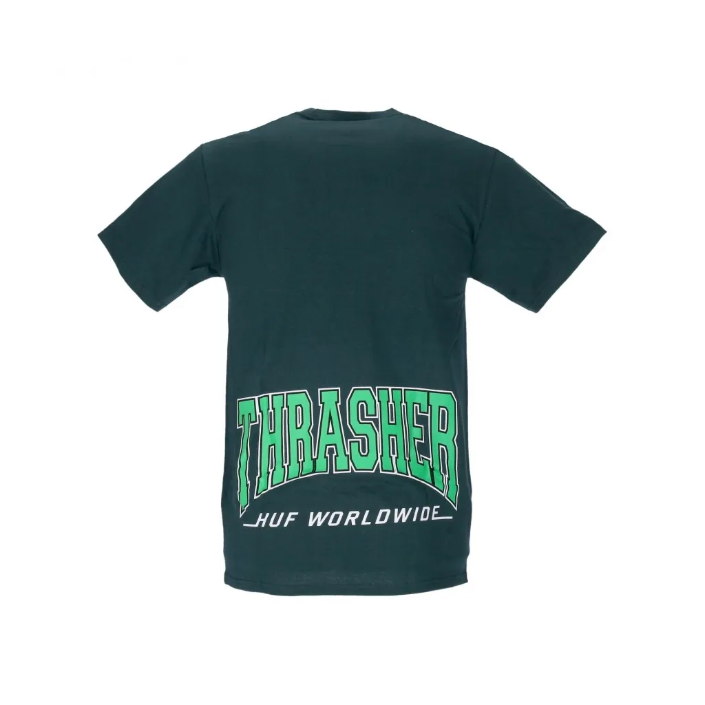 maglietta uomo high point tee x thrasher FOREST GREEN