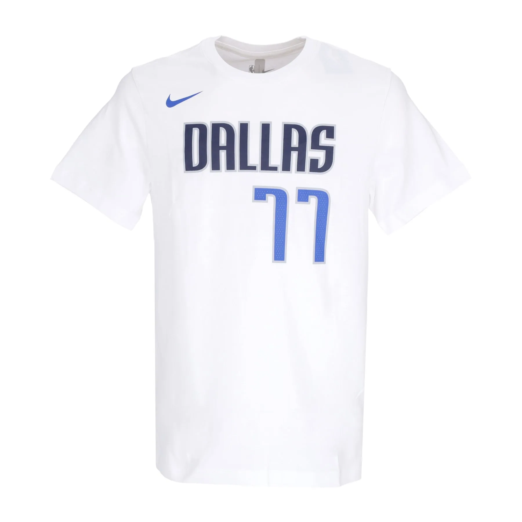 Maglietta Uomo Nba Essential Tee No 77 Luka Doncic Dalmav White