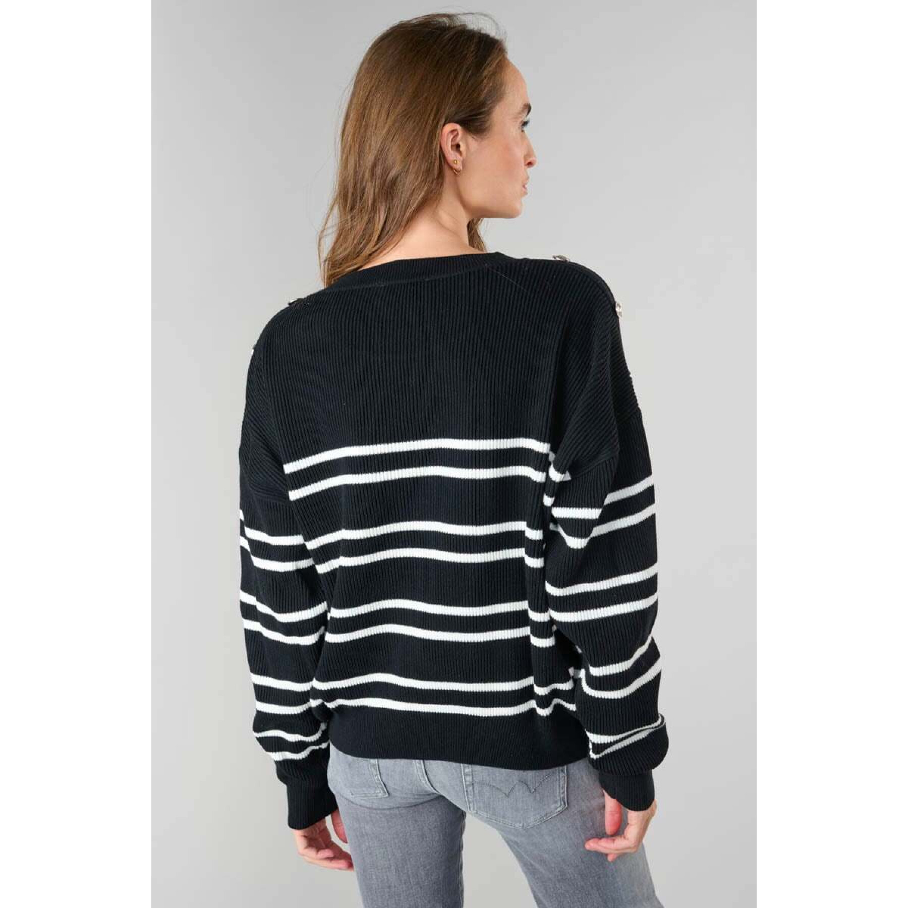 Maglione a righe da donna Le Temps des cerises Apocy