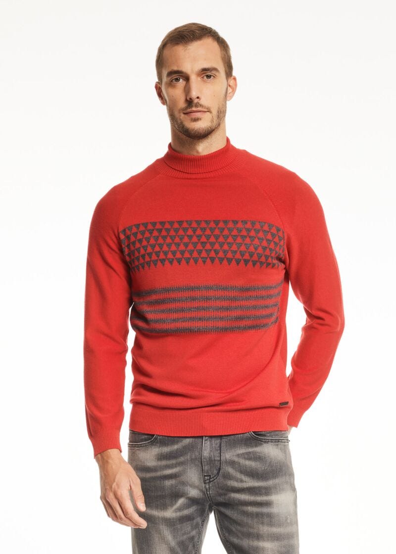 Maglione con maniche raglan