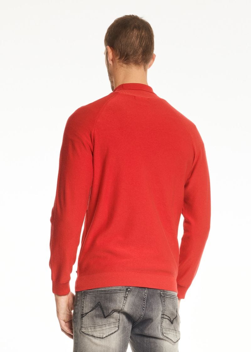 Maglione con maniche raglan