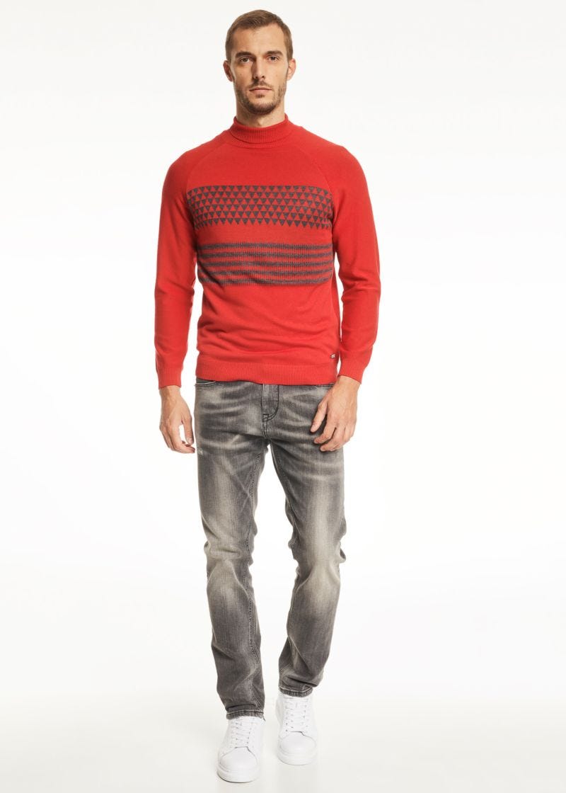 Maglione con maniche raglan