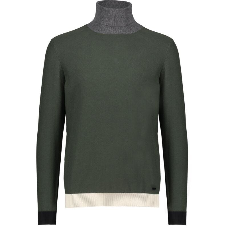 Maglione dolcevita in cotone