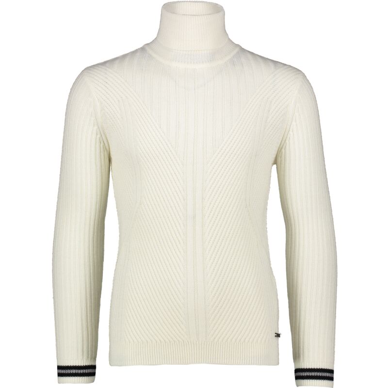 Maglione dolcevita in misto lana