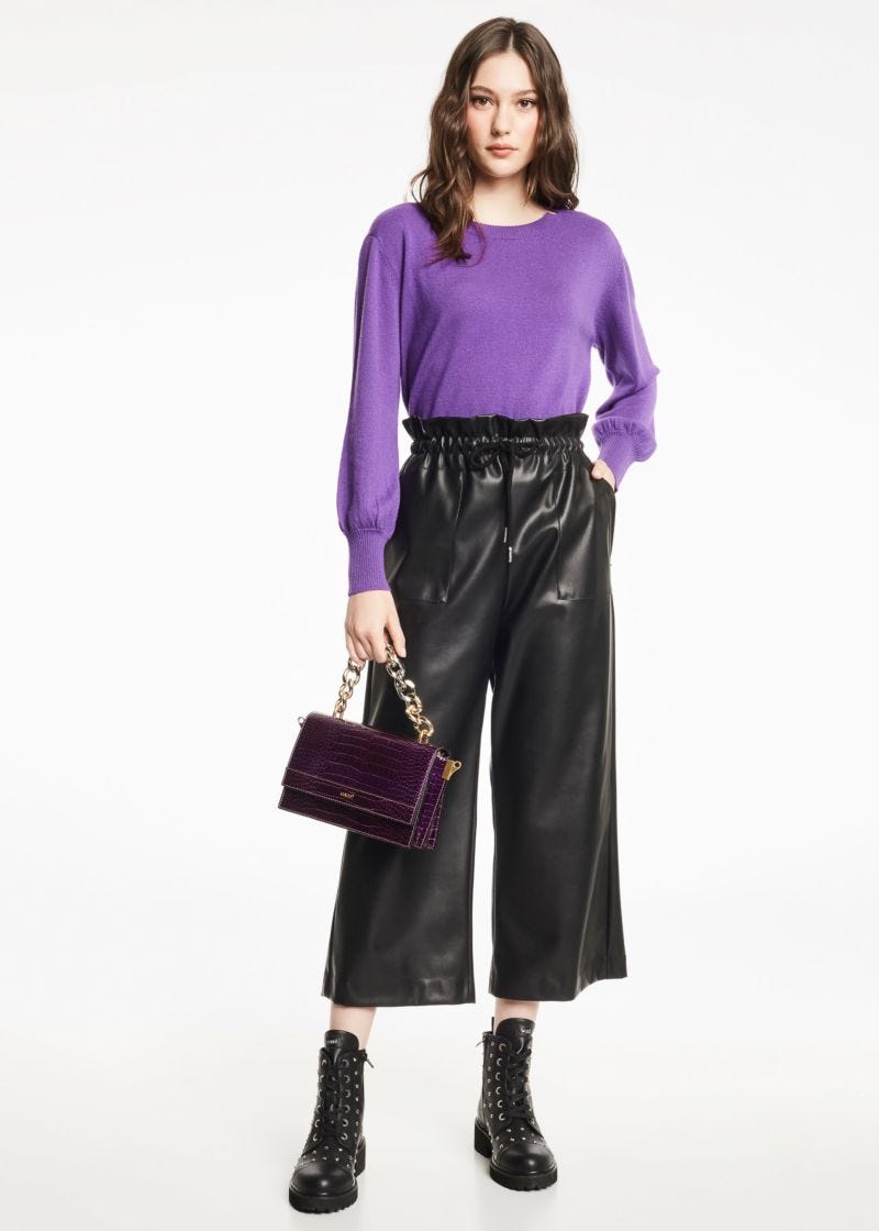 Maglione in lana e cachemire