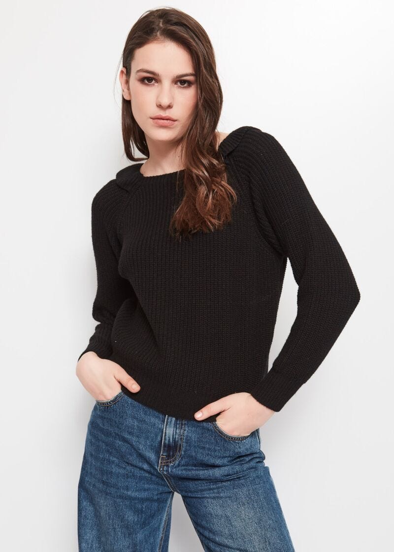 Maglione in misto cachemire