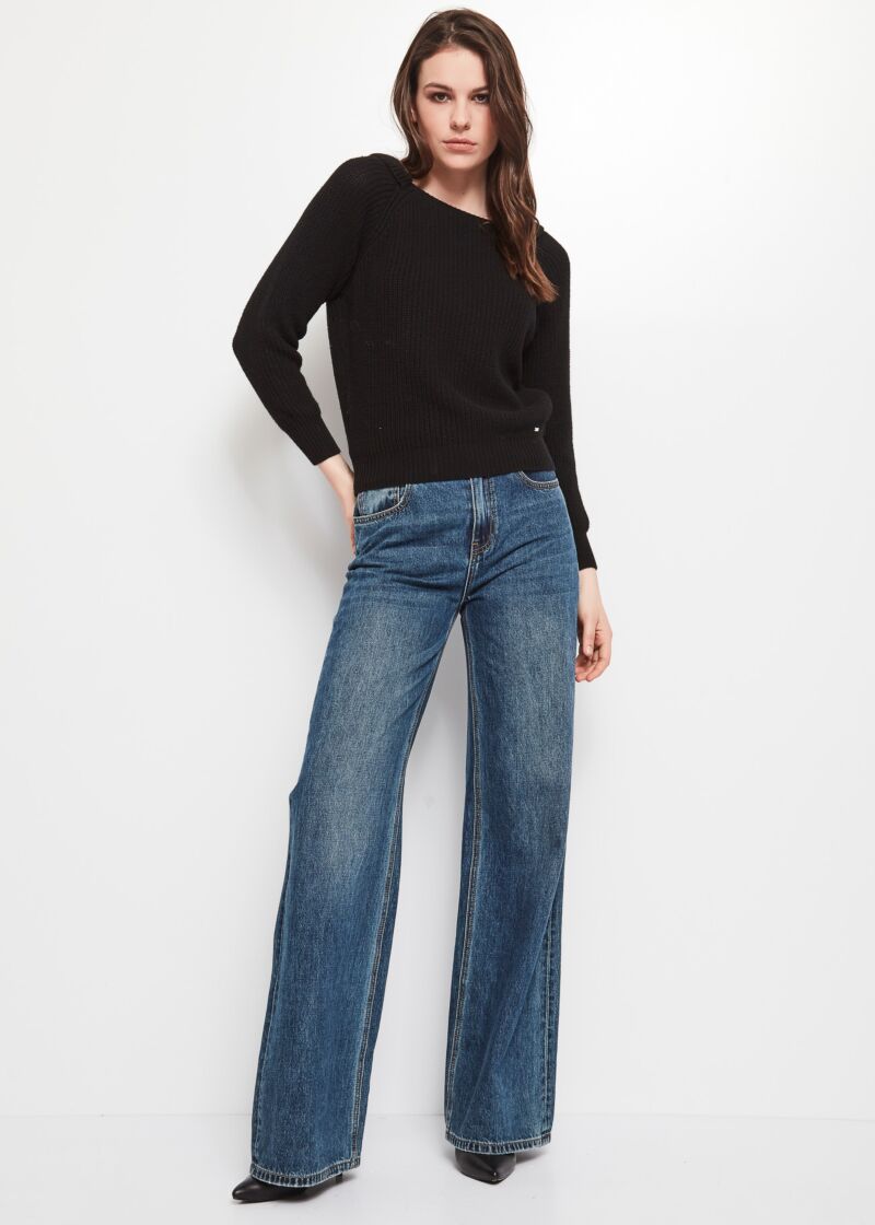 Maglione in misto cachemire
