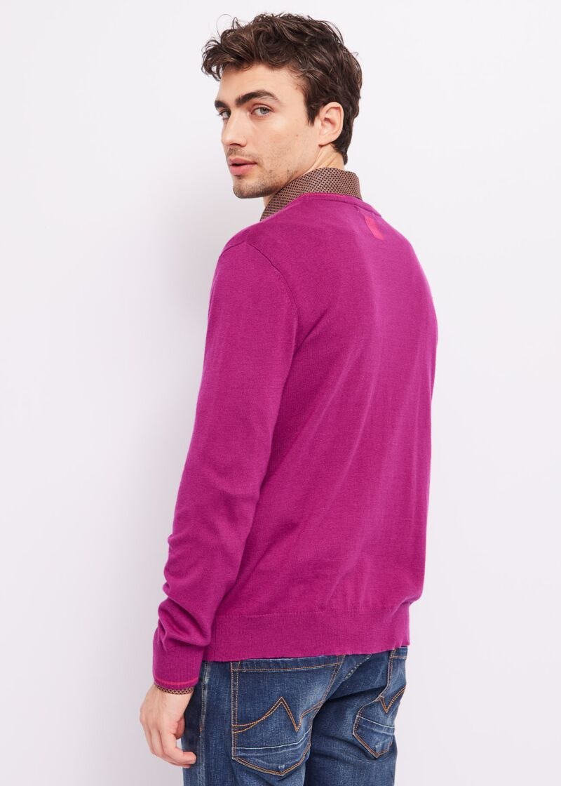 Maglione in misto cashmere