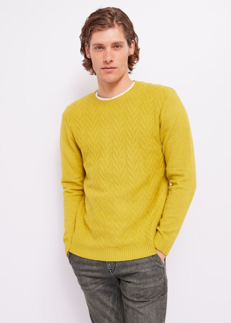 Maglione in misto lana