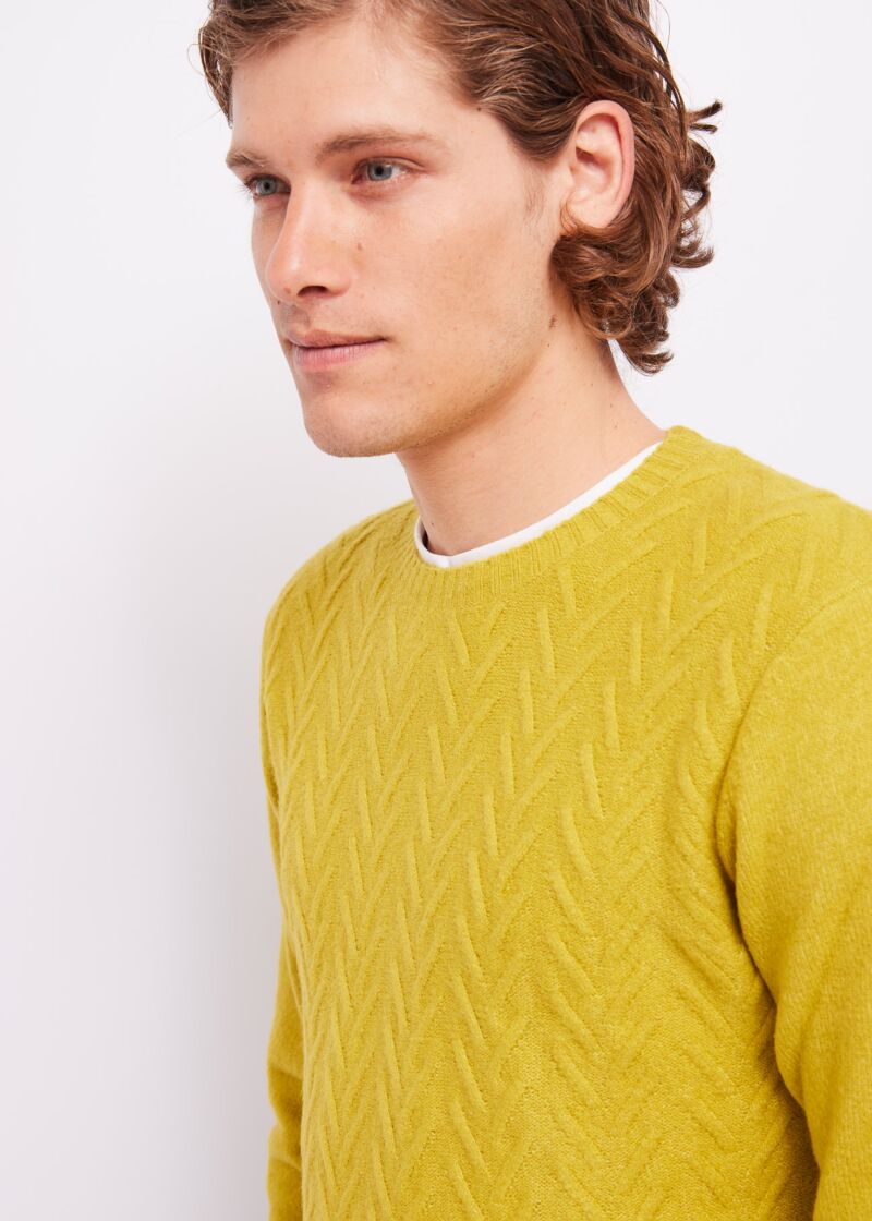 Maglione in misto lana