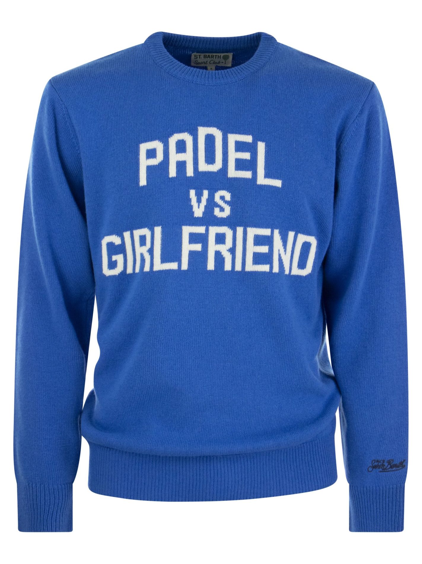 Maglione PADEL VS GIRLFRIEND in misto lana e cachemire