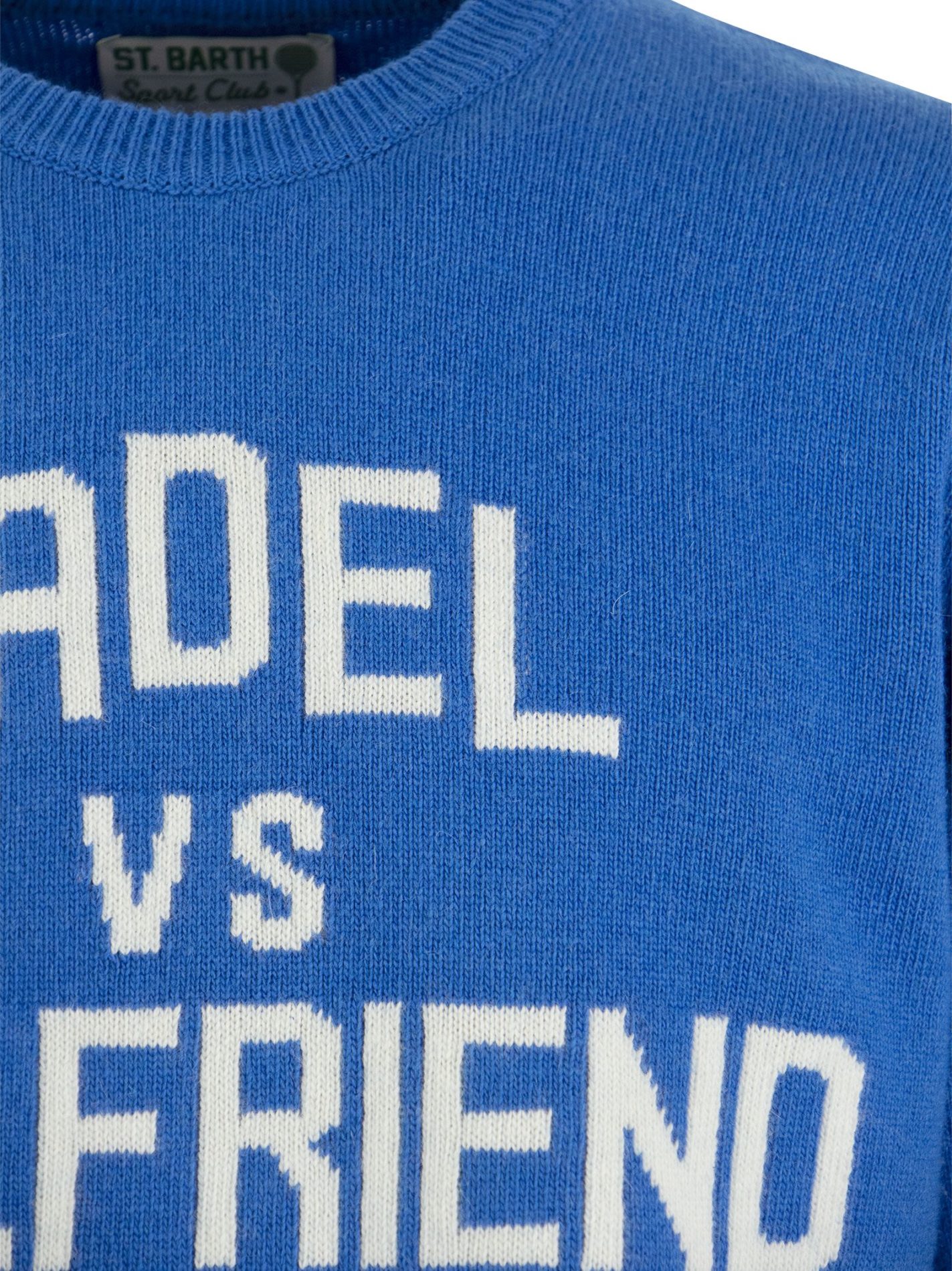 Maglione PADEL VS GIRLFRIEND in misto lana e cachemire