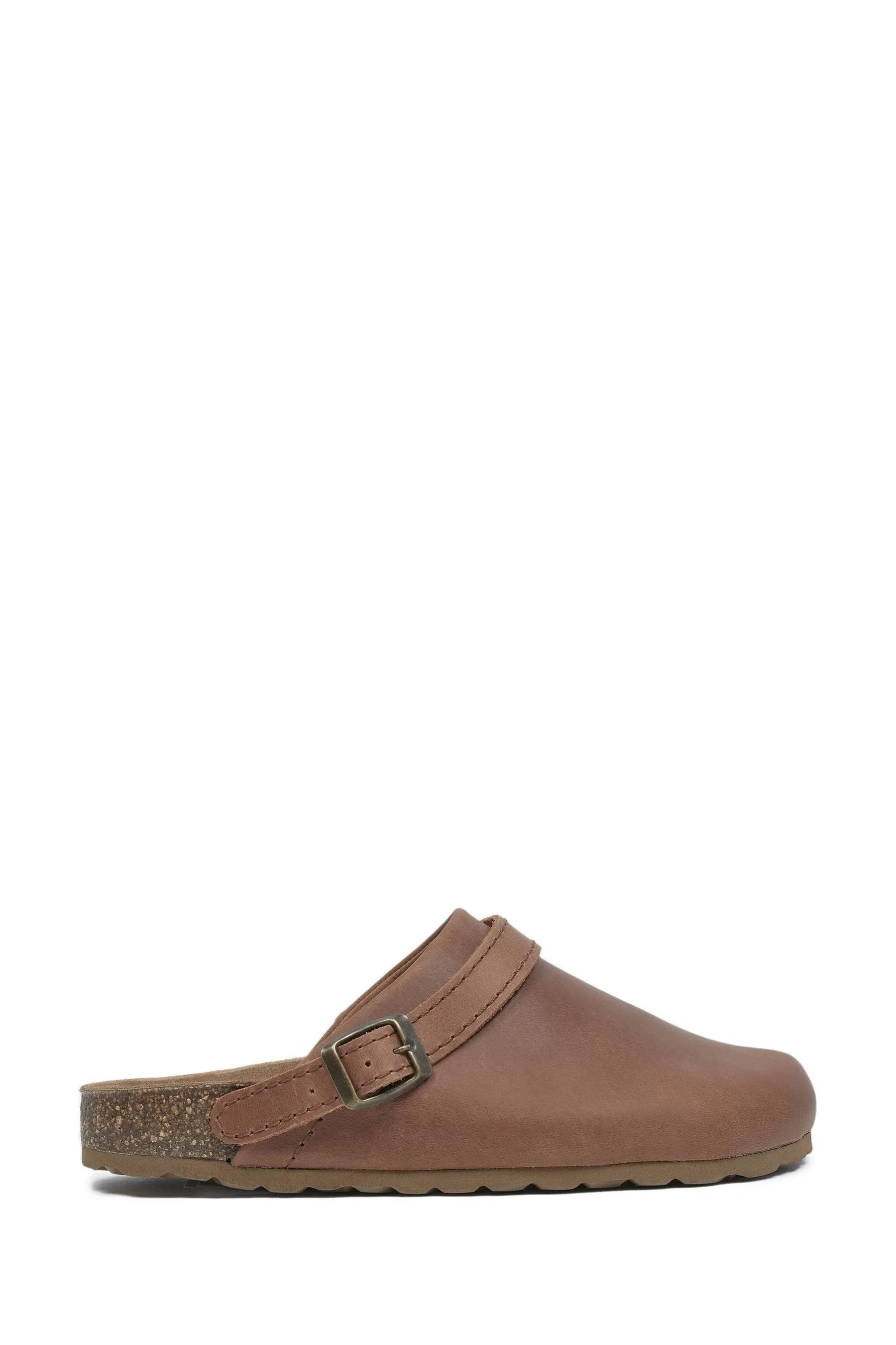 Marrone con Celtic & Co. e spalline  - Sabot