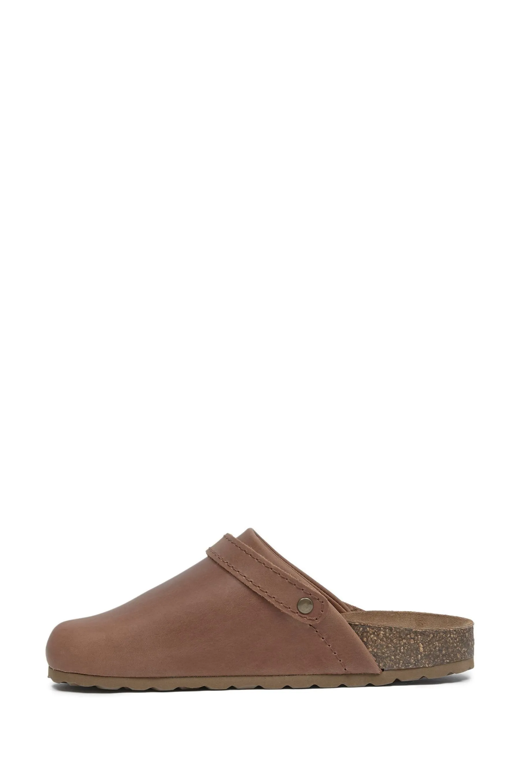 Marrone con Celtic & Co. e spalline  - Sabot