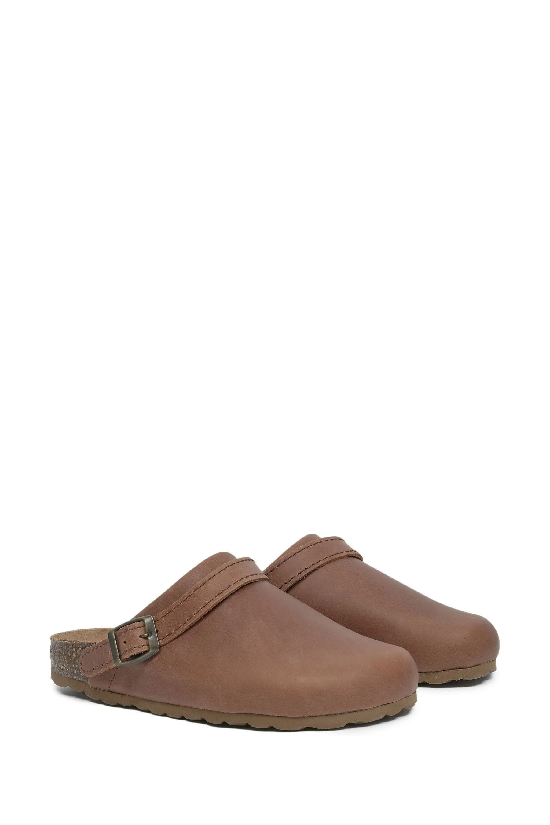 Marrone con Celtic & Co. e spalline  - Sabot