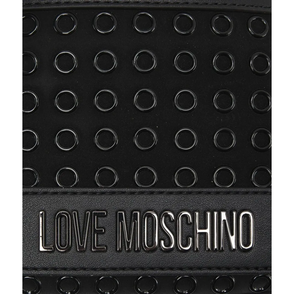 Marsupio con rivetti nero