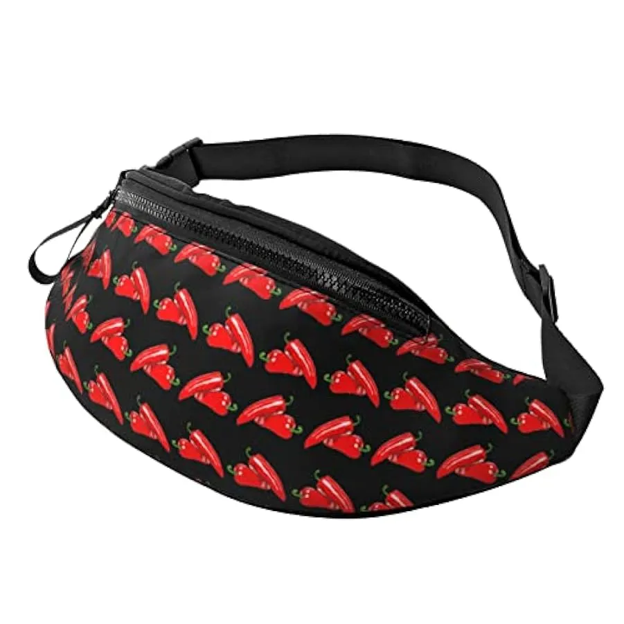 Marsupio da escursionismo Funny Chili Red Peppers Marsupio a tracolla vegano Marsupio leggero 228772490