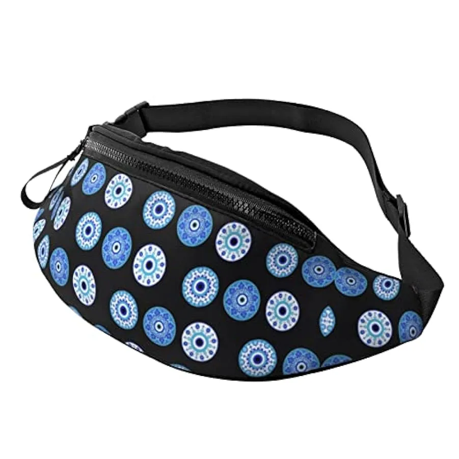 Marsupio da trekking Evil Eye Marsupio a tracolla blu nero Marsupio leggero 196348650