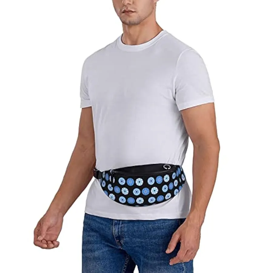 Marsupio da trekking Evil Eye Marsupio a tracolla blu nero Marsupio leggero 196348650