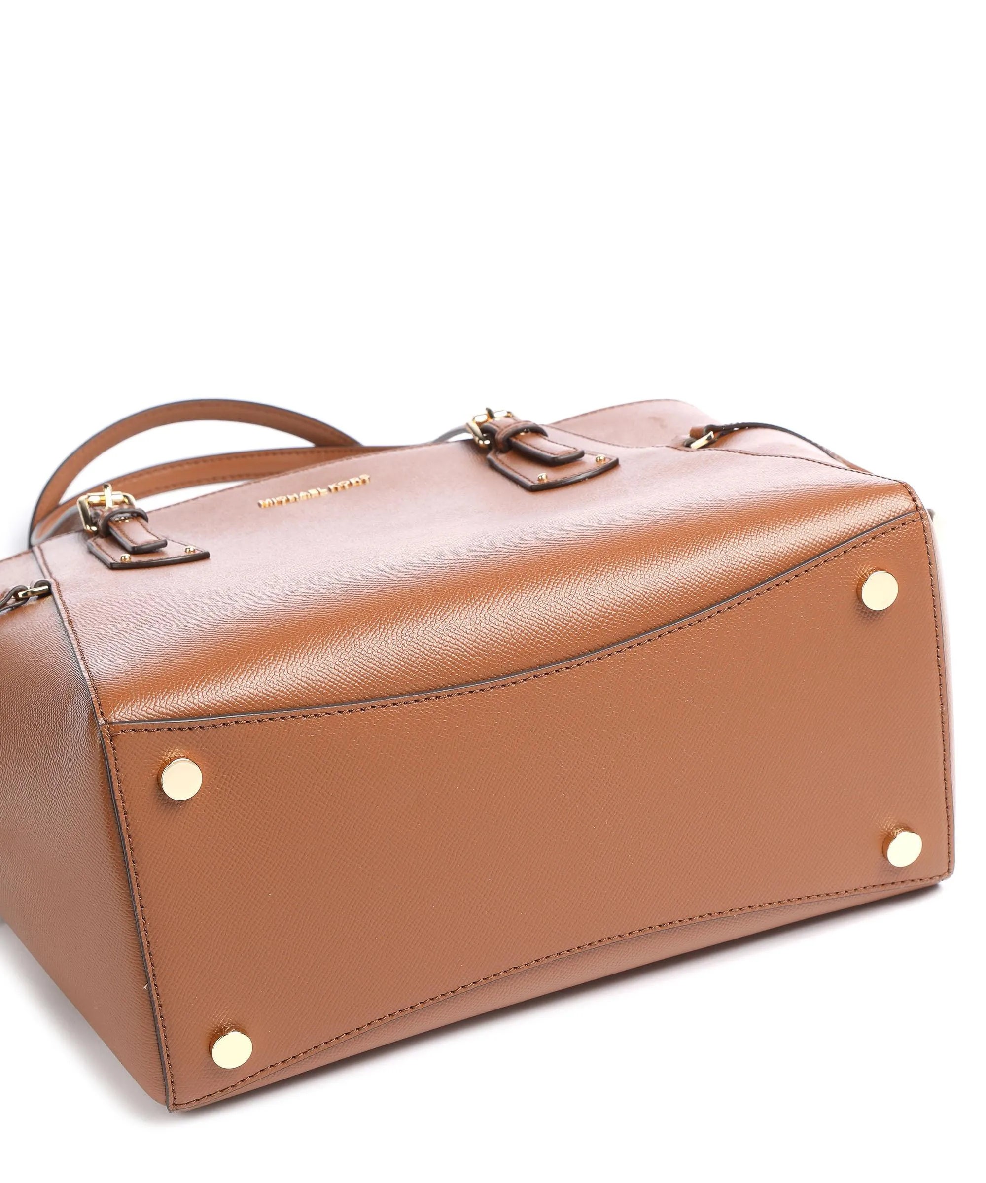  Michael Kors Voyager Borsa shopper 13″ pelle di vacchetta grana marrone  