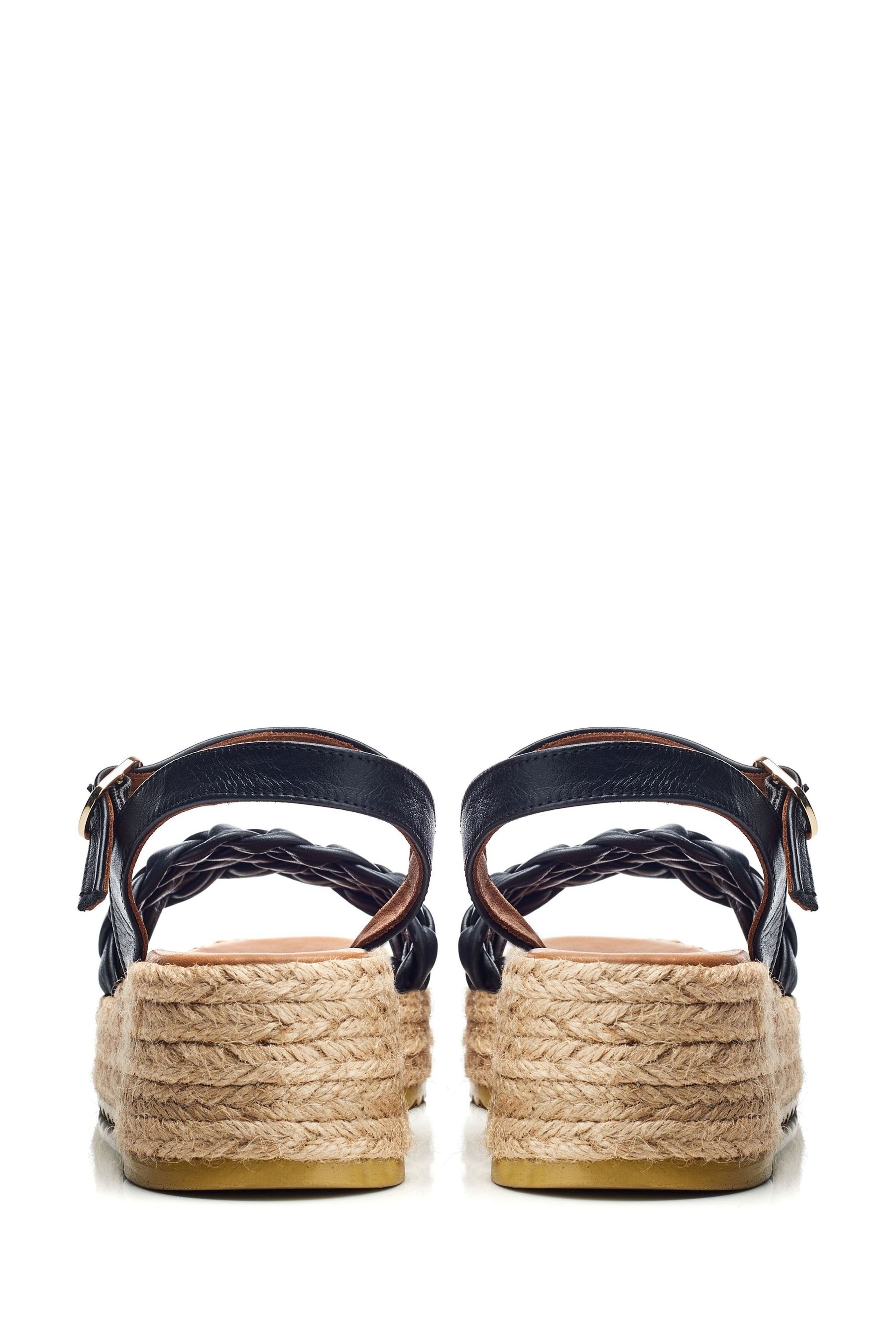 Moda in Pelle SH - Adrienne - Sandali stile espadrillas in tessuto imbottito