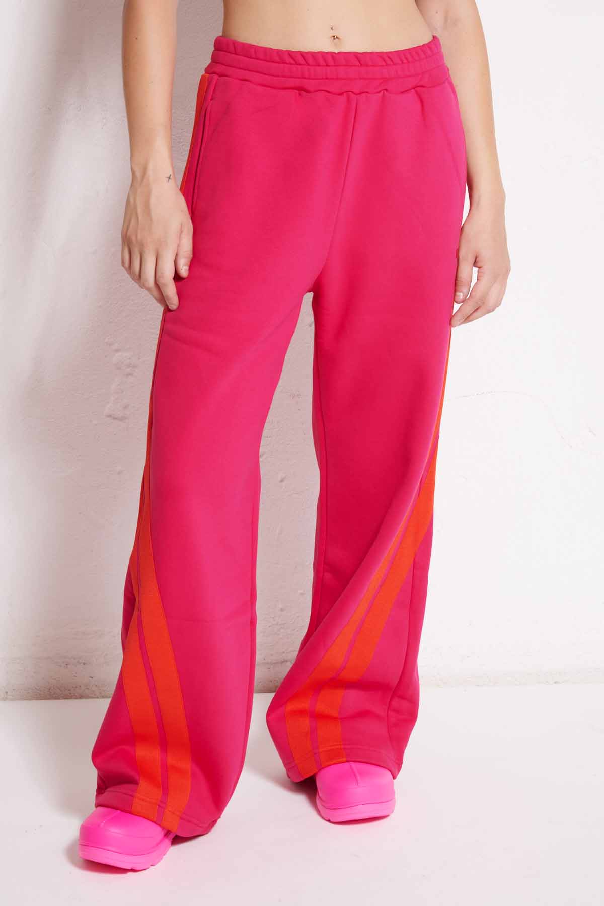 MSGM Pantalone di felpa over a palazzo