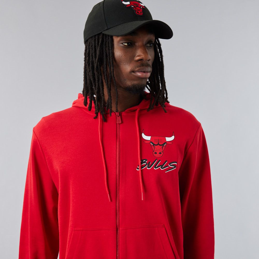 New Era Felpa chicago bulls fz nba