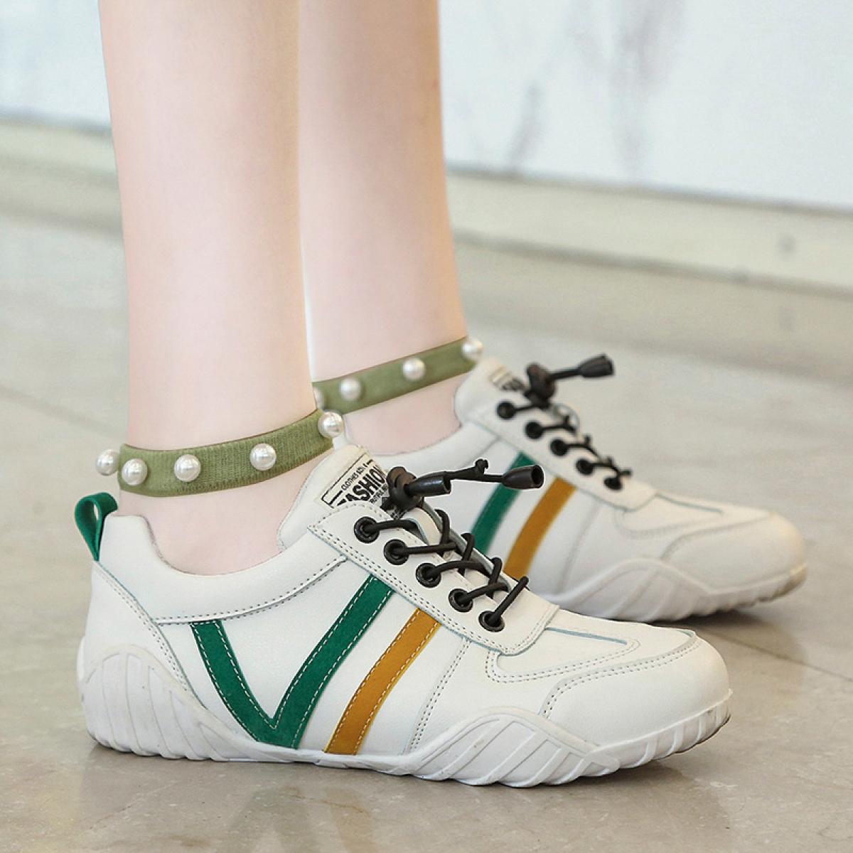 Nuove scarpe casual da donna mocassini scarpe false scarpe da ginnastica moda donna espadrillas stringate solide scarpe da donna